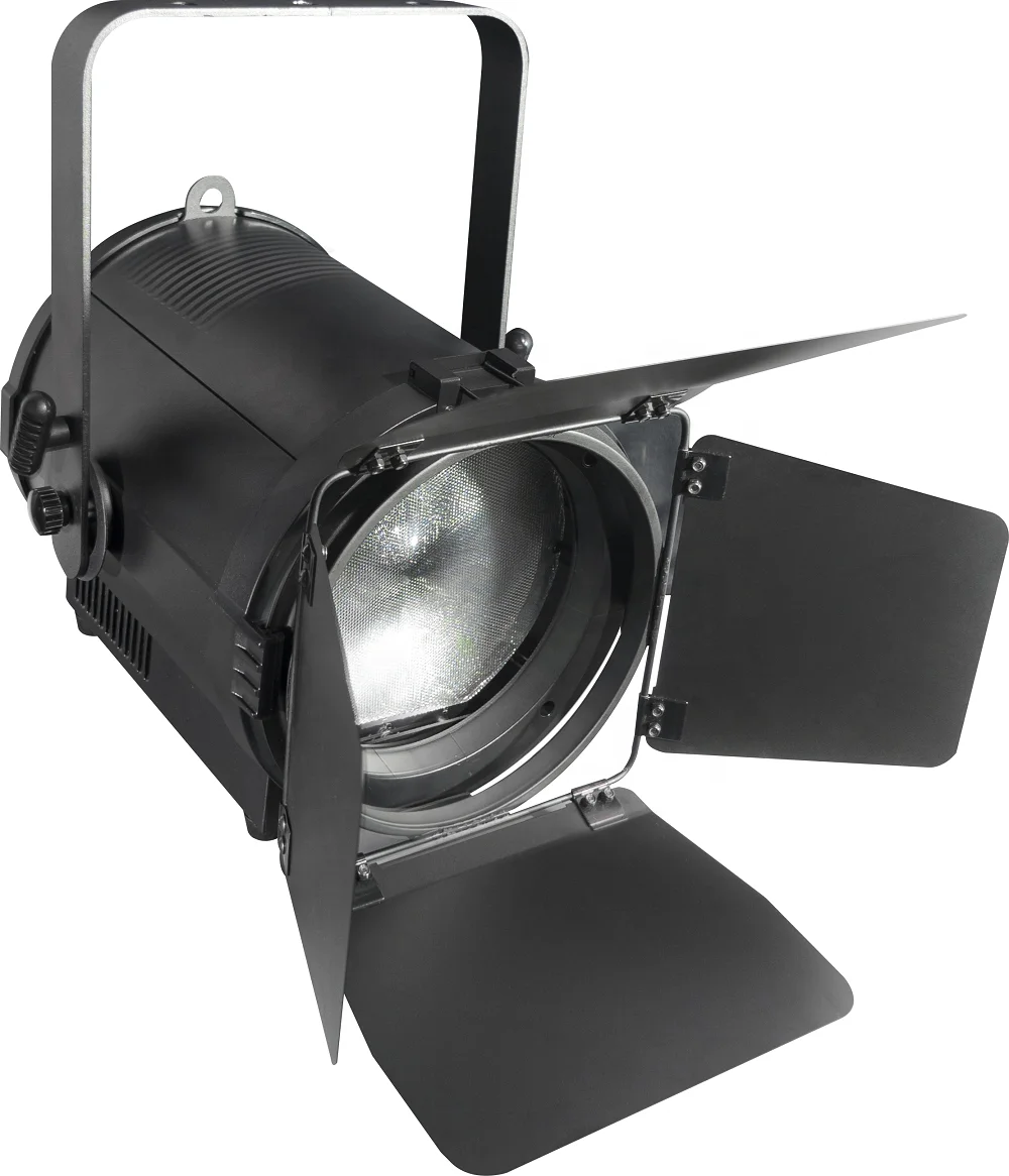 CRI 96 R9 90 TLCI up to 98 200W warm white cool white motorized zoom LED fresnel light 16 bit dimming via DMX