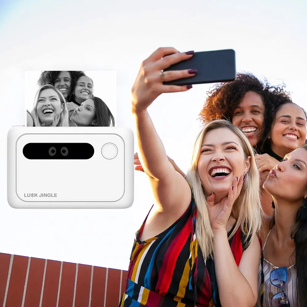 3 inch Cheap Wireless Portable Thermal Photo Camera Printer Mini Print Receipt Phone Pocket Machine For Mobile Android IOS