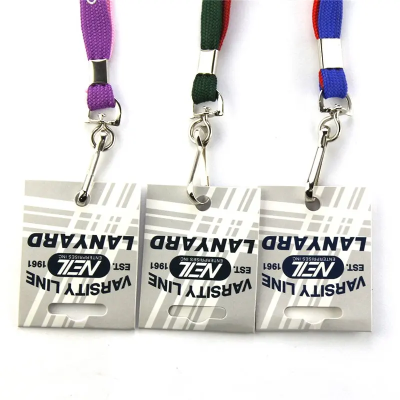 Artigifts Factory Promotional Gifts Bulk Nylon Blank Id Card Holder Pvc Lanyard Printed Custom Logo Polyester Tube Lanyard Nurse
