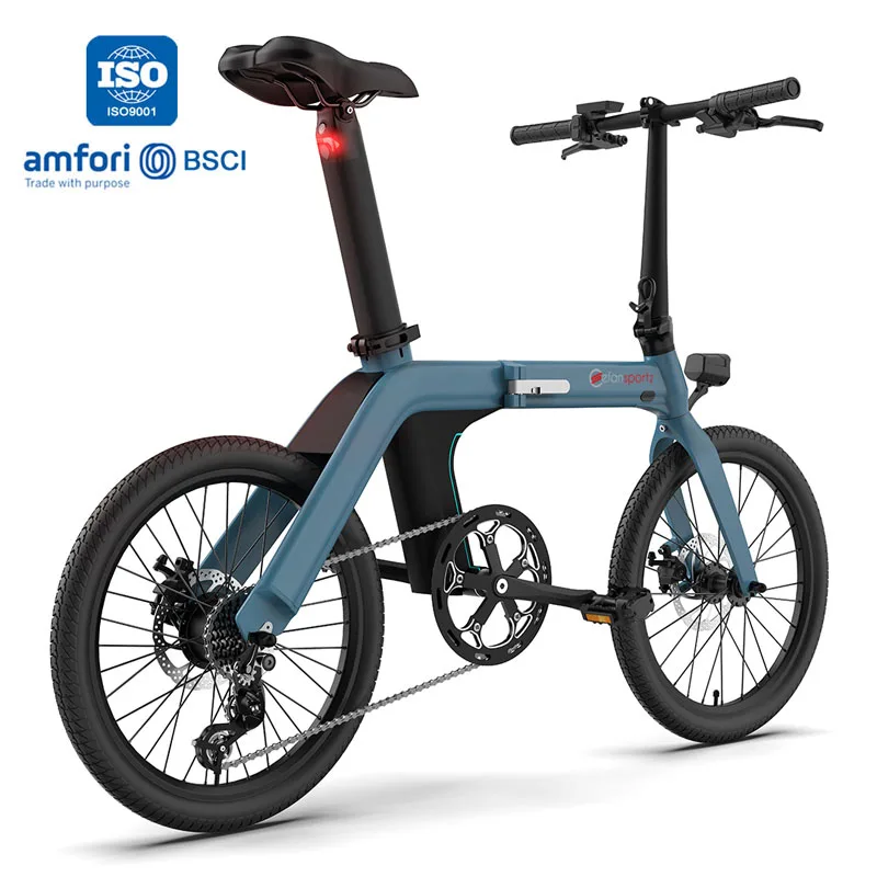 2022 e bike UK warehouse 36V 350w ebike folding electric road fast electric city bike 7 Speed foldable bicycle