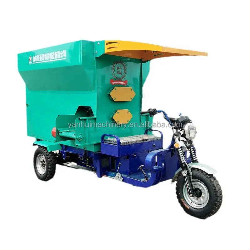 High Quality Precision Mobile Big Volume TMR Feeder Mixer/Feed Mixing for Feed Processing Machines