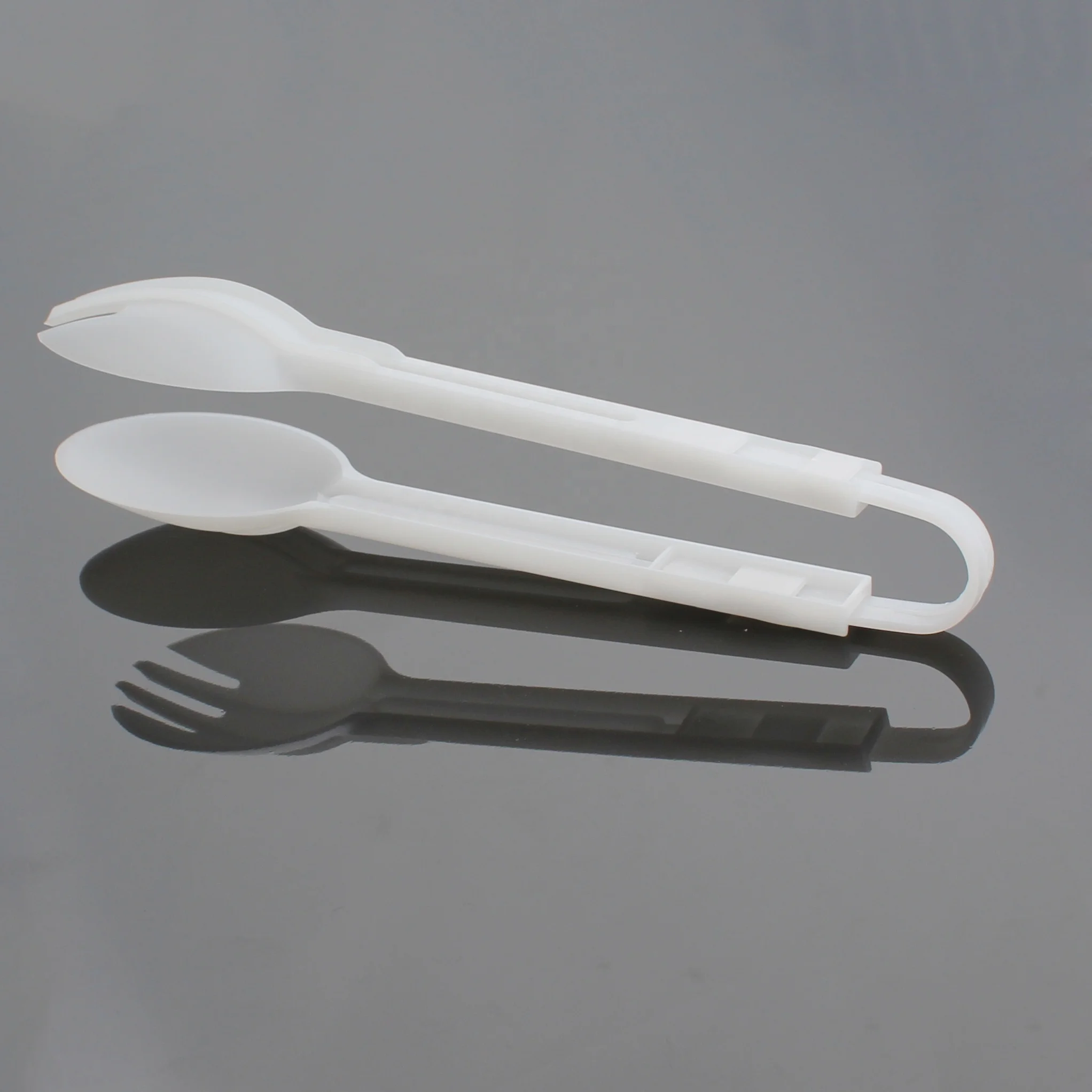 Plastic Food Tongs Non-Stick Barbecue Clip Food Salad BBQ Tong Kitchen Tools Plastic PS Food Cake Tong