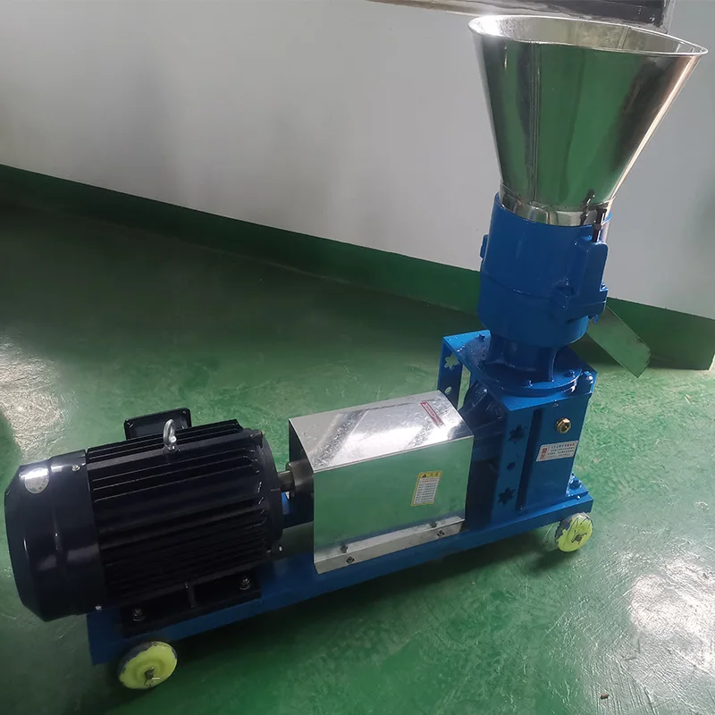 Young Bamboo Feed Pellet Granulator Machine Animal Feed Pellet Milling Machine For Chicken Pig Rabbit Food