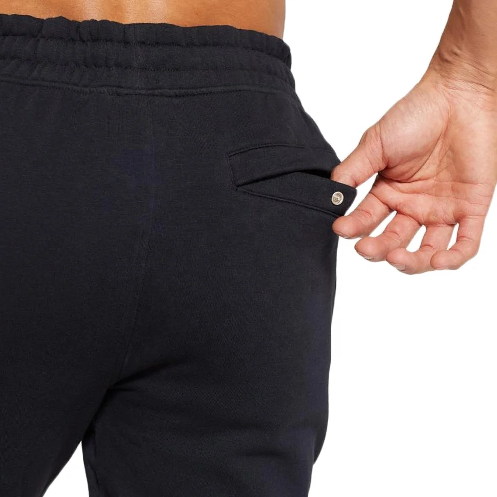 Оптовая продажа, спортивная одежда с логотипом на заказ, тренировочные штаны для фитнеса и бега с боковыми карманами, мужские высококачественные тренировочные штаны для бега