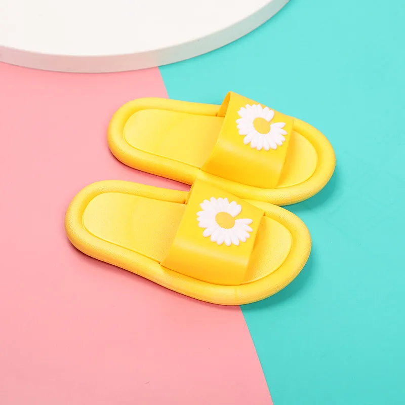 RTS Daisy Flower Slippers for Girl Shoes Summer Toddler Kids Baby Slippers