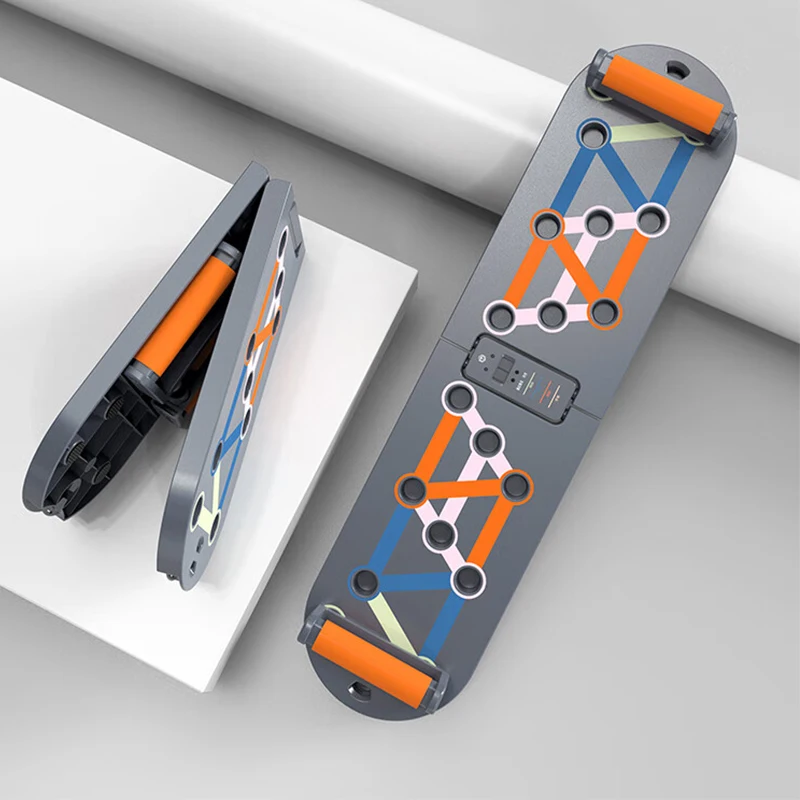 TUDEEN Customized Folding Push Up Board Multifunctional Exercise Table Abdominal Muscle Gym Portable Fitness Equipment