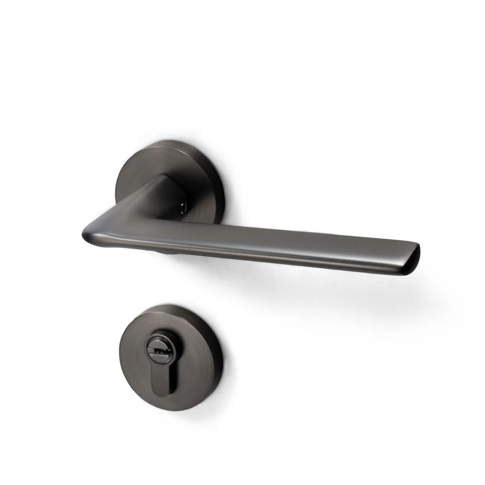 YONFIA 8082R01Zinc Alloy door handle Interior Bedroom door lock Split Silent Door Lock for Home Security Interior Lockset