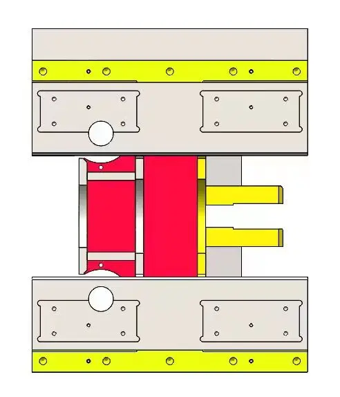 Environmental protection dust removal equipment Dusting drum Non-standard equipment manufacturing flipper guide