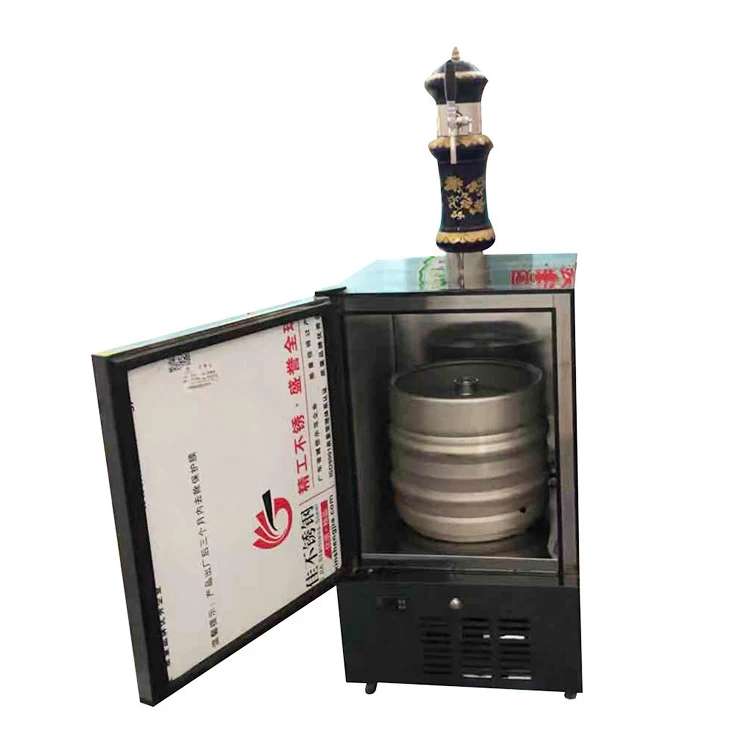 Small Beer Keg Refrigerator Single Taps Machine Beer Kegerator