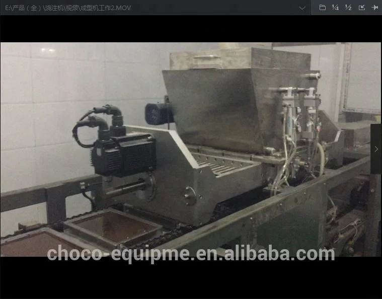 Full Automatic Chocolate Depositing Depositor Machine Chocolate Molding Machine