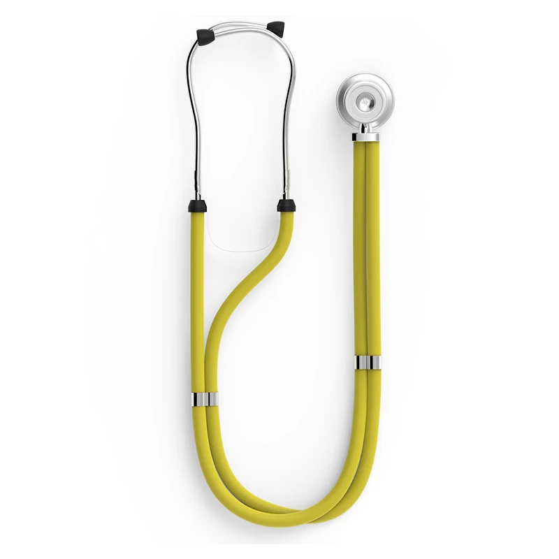 2021 Popular color Good Price Yellow Medical Sprague Rappaport Stethoscope