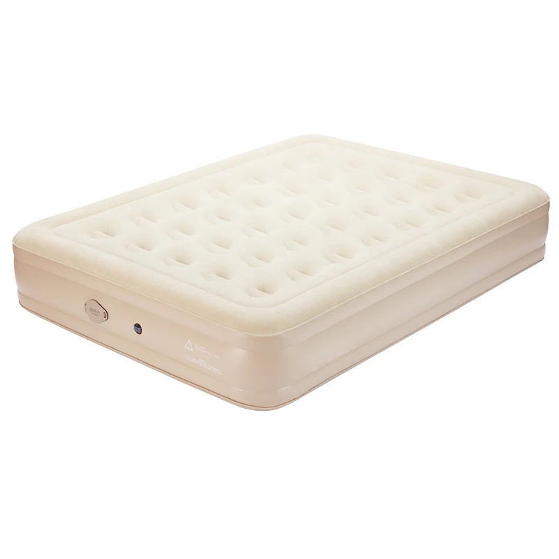 Automatic inflatable flocked mattress with built-in air pump fast air bed sofa mattresses