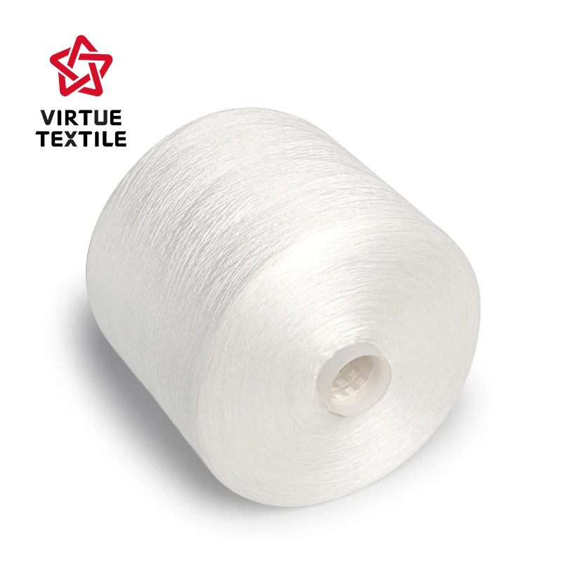 Wholesale high tenacity 100% polyester spun yarn 20/1,30/1,40/1
