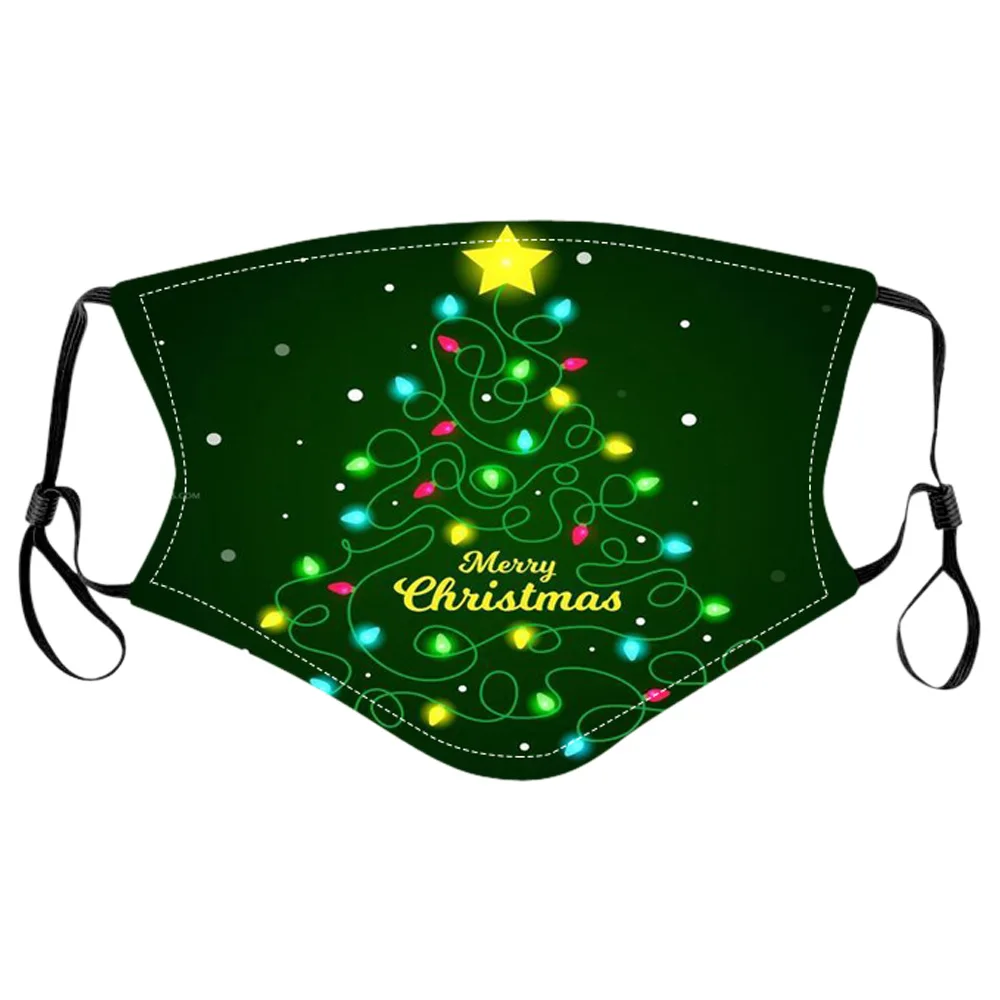 Reusable Face Mask Custom Christmas Three-Dimensional Cotton Ati Dust Custom Facemasks For Adult Children