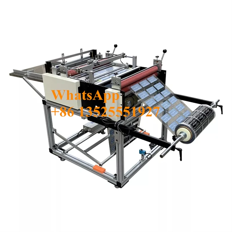automatic electric eye positioning PVC cutting machine PET film slicer PE film cutting machine