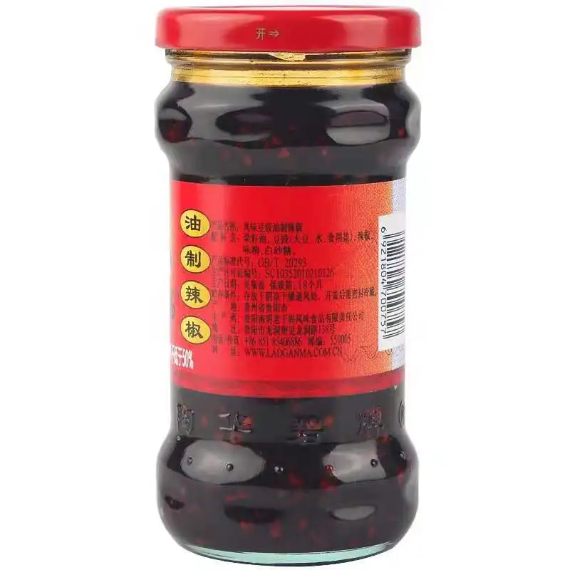 Оптовая продажа 280 г * 24 банка/коробка ароматизированный соус Чили для душа