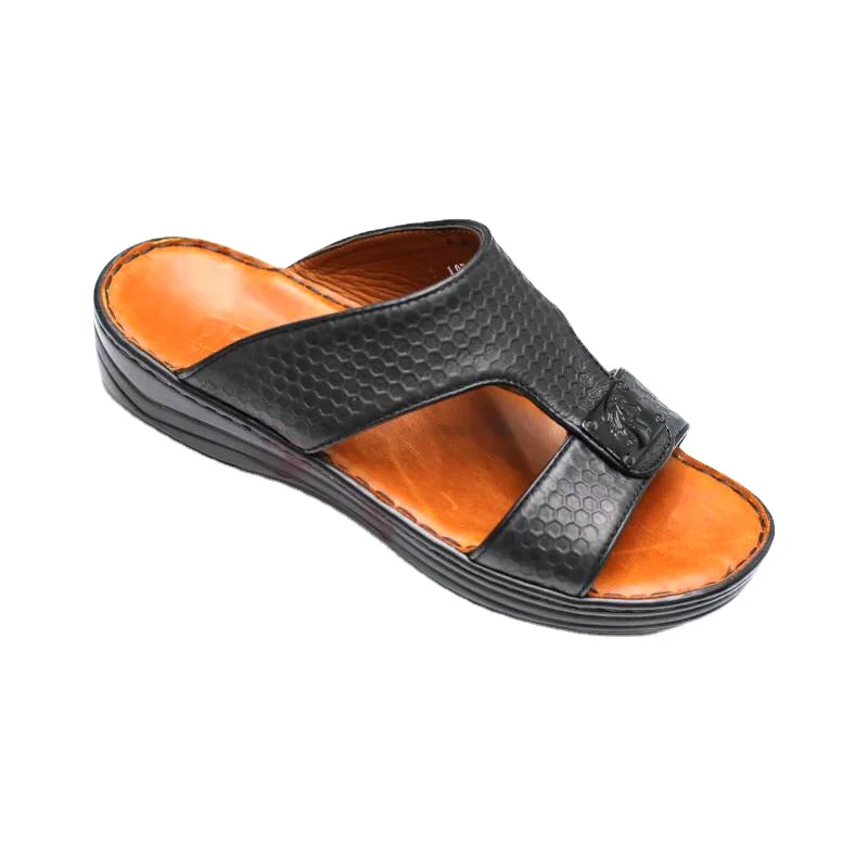 
2020 factory wholesale Men PU PVC man shoes slides arabic shoes sandals slippers 