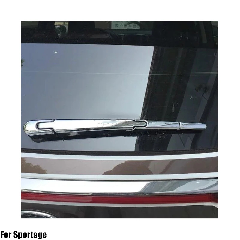 ABS Chrome Car Rear Window Windshield Wiper Trim For Sportage 2017 4th Generation