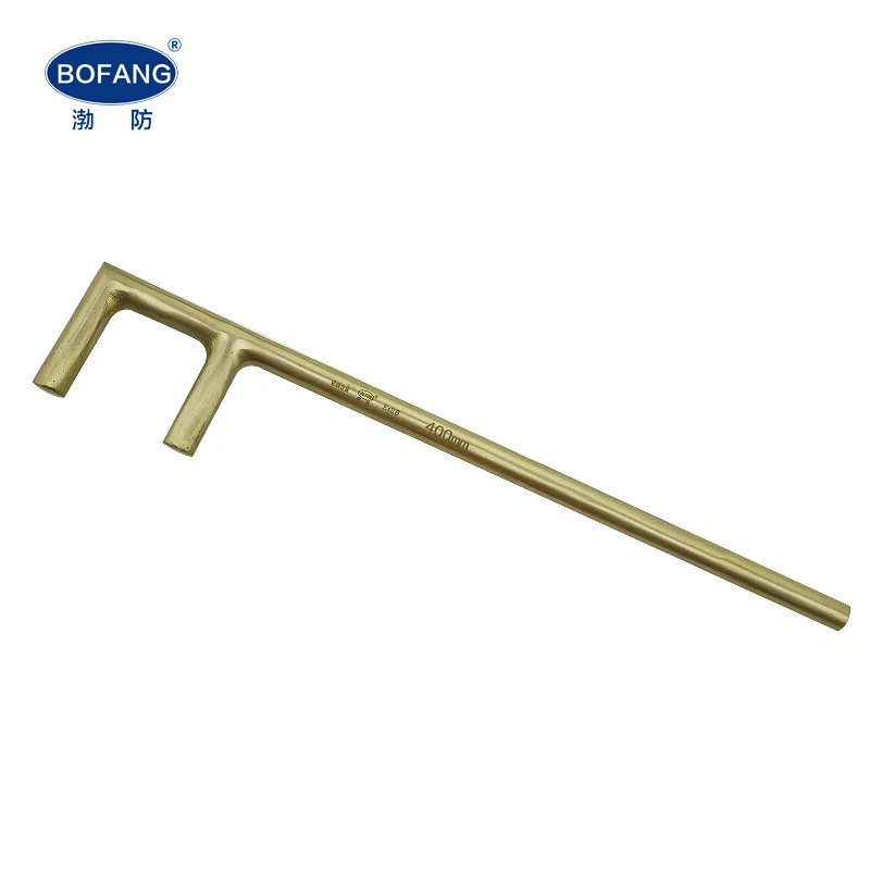 Non sparking tools aluminium bronze F-feature End valve wrench use in explosive area high quality cost-effective tools