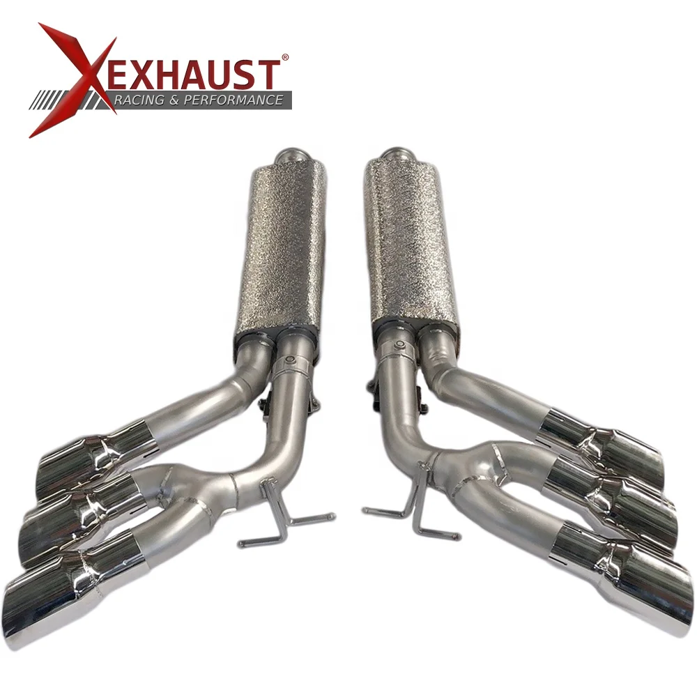 For BENZ G500 G55 G63 G65 3.0T 4.0T 2013-15 catback exhaust pipes exhaust tip valvetronic remote valve exhaust muffler downpipe