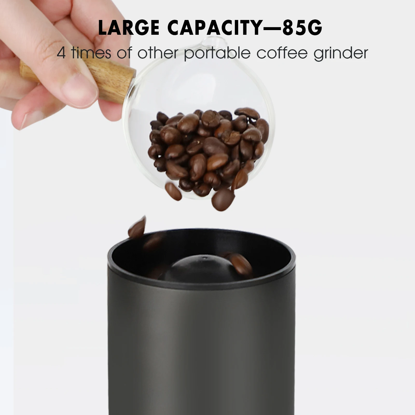 New Patented Products 2024 Portable Mini Electric Travel Coffee Maker Fully Automatic USB Capsule Espresso Coffee Machine