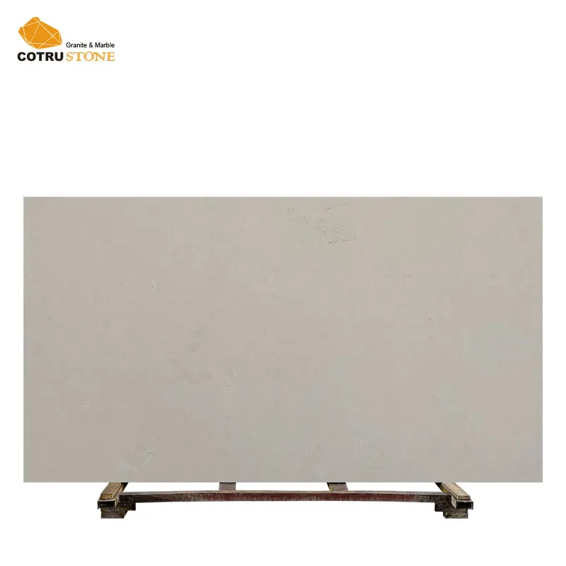 Competitive Price Bianco Botticino Classical White Limestone Slabs Marble For Facade Outside Wall Cladding Tiles Villa Exterior