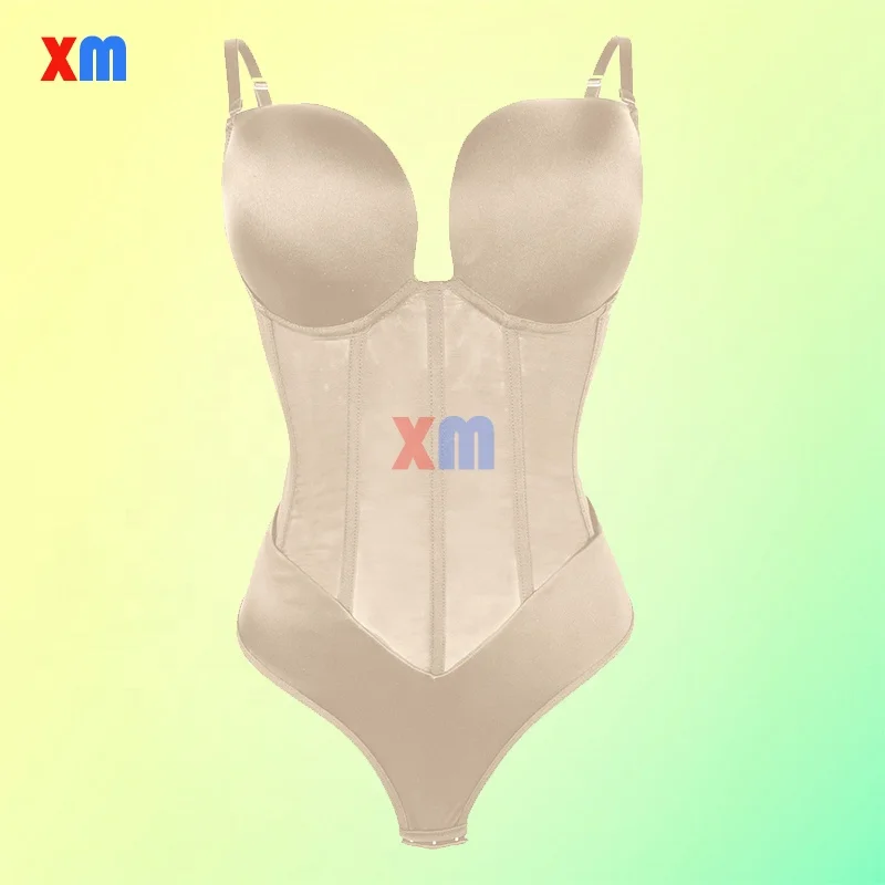 Hot Selling Waist Trainer Shaper Tummy Control Bodysuit High Compression Garment Fajas Colombian Shapewear With Rods