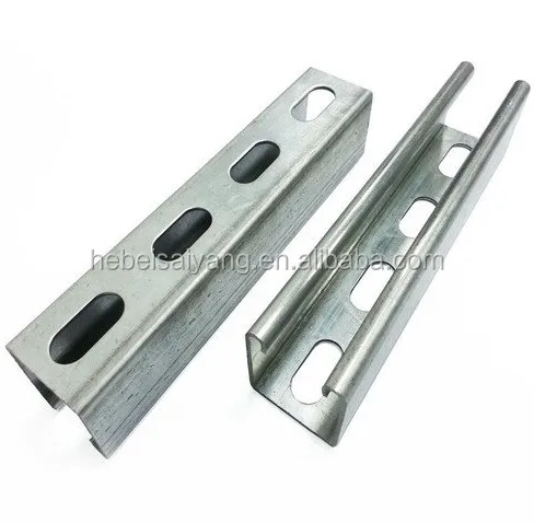 Pre-Galvanized Strut Channel Unistrut C Channel Steel  Factory price
