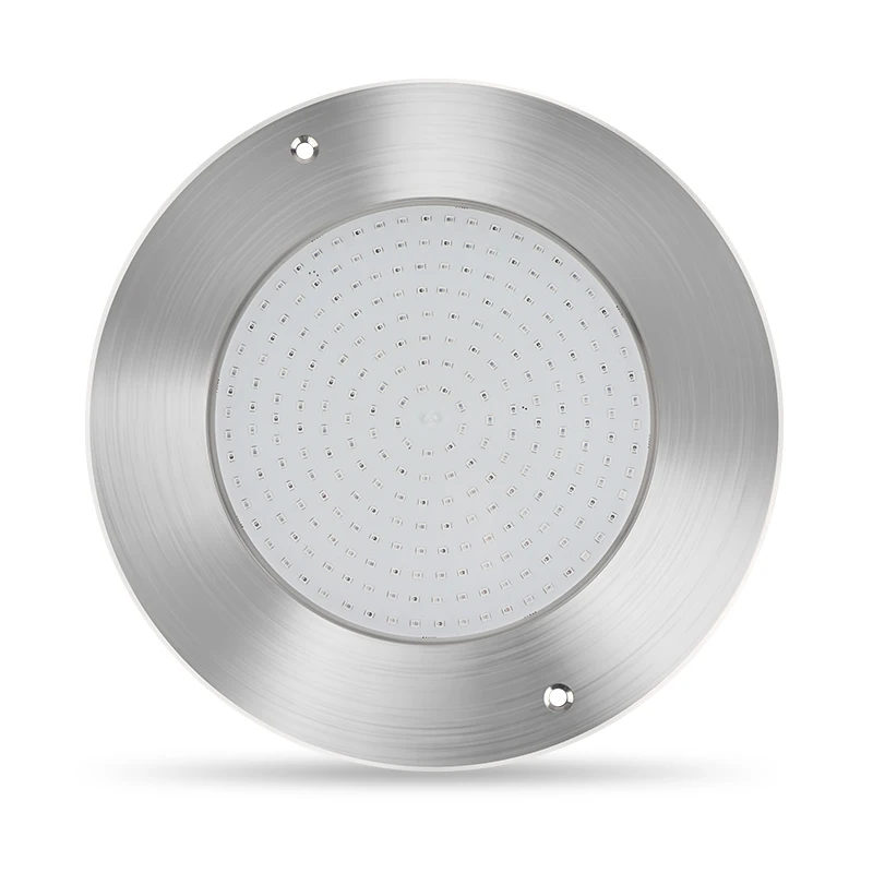 Ultra-thin Stainless Steel AC 12V IP68 RGB LED Submersible Underwater Pond Swimming Pool Light