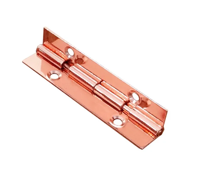 Hot sale Red copper plated 2' iron Butterfly hinges for wooden box