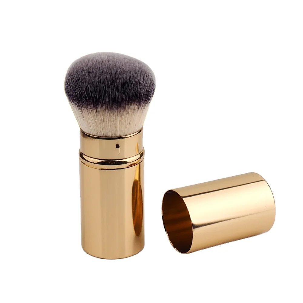 2022 New Style 30mm Single blush brush  Soft Hair Face Powder Makeup Brush custom logo Kabuki Brush