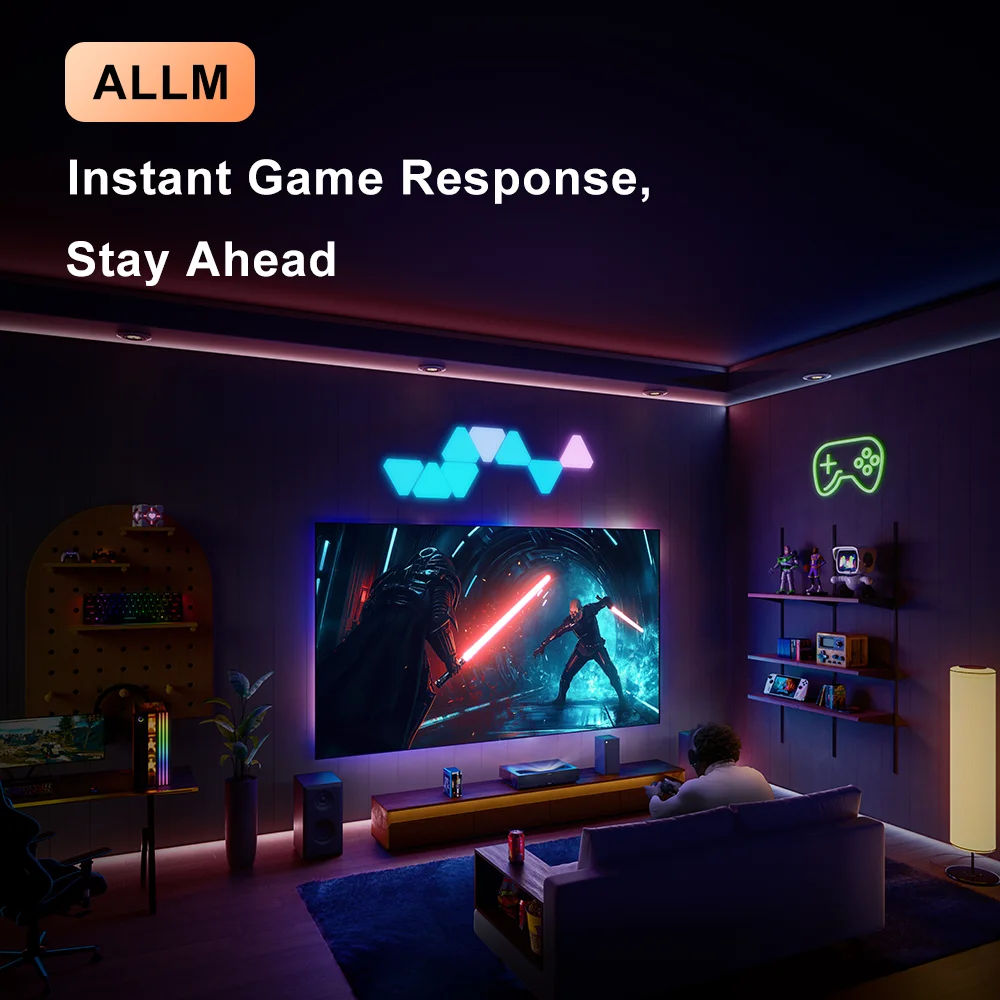 Formovie Theater Premium Google TV 2200 ISO Lumens Native 4K Smart Home Theater Ultra Short Throw DLP 4K Laser Projector