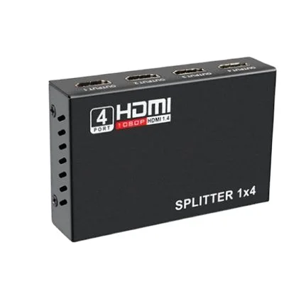 Cross-border HDTV one point four switcher one in four out display split screen splitter video screen HD splitter
