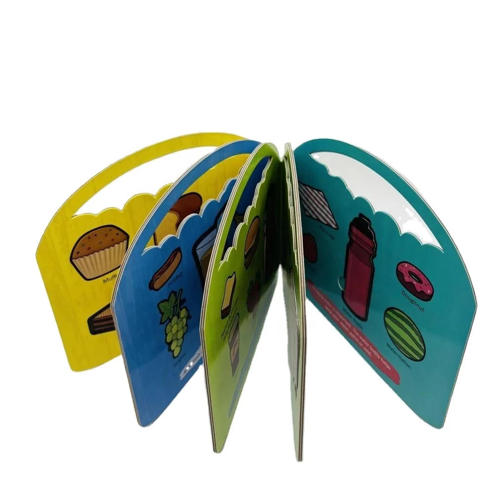 Wholesale Direct Sales Custom Toddler Die Cut Jigsaw Puzzle Book Hand-held Board Book for Children Offset Printing Hard Cover