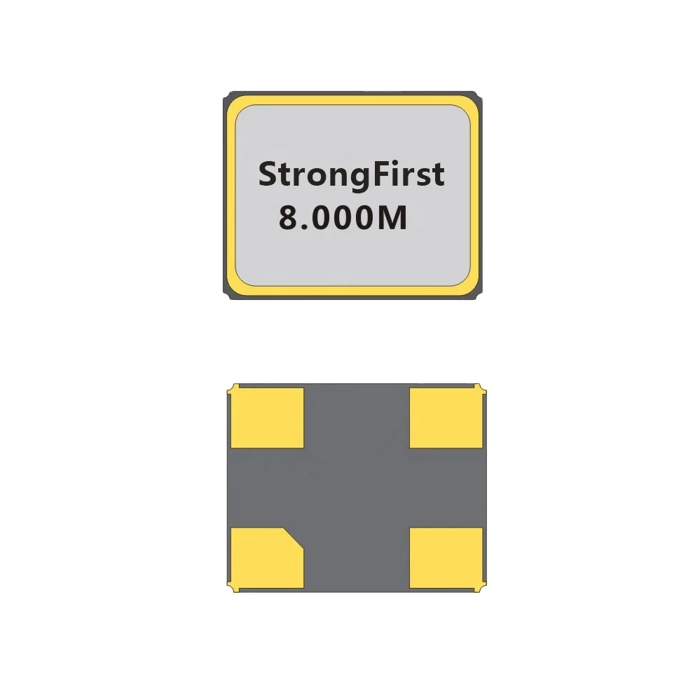 Strong First 12 MHz Quartz Crystal Oscillator 20pF 30ppm 5.0*3.2mm 12 MHz SMD Quartz Crystal Oscillator