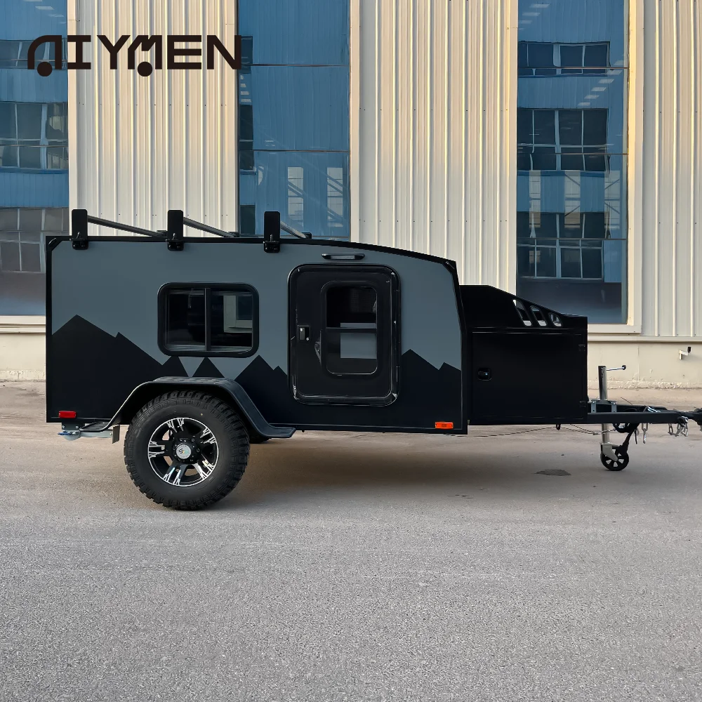 Mini Bunk Bed Hybrid Dual Axle Trailer Camper Diy Caravan Roof Top Electric