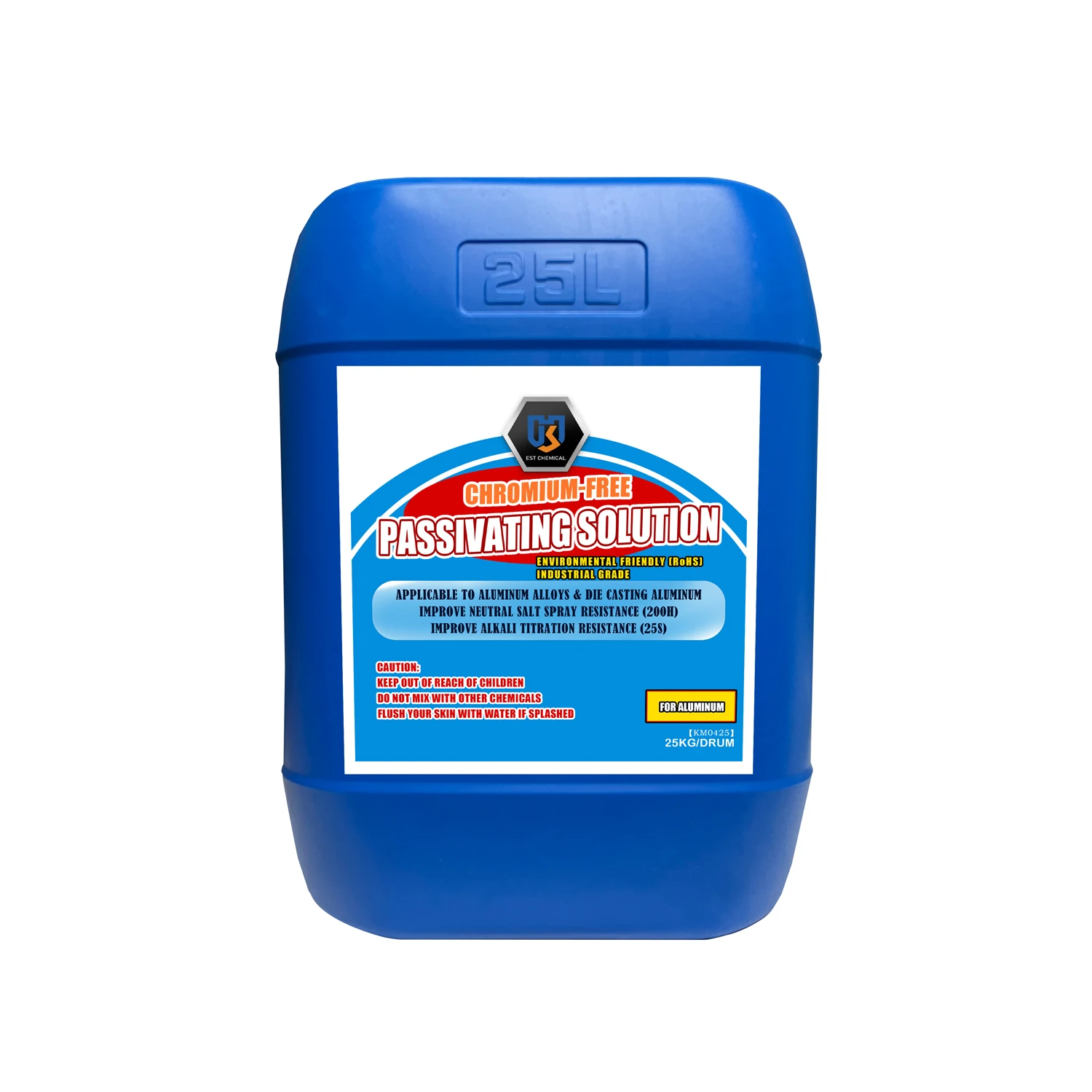 Long lasting effect chromium-free anti corrosion aluminum passivation agent rust inhibitor