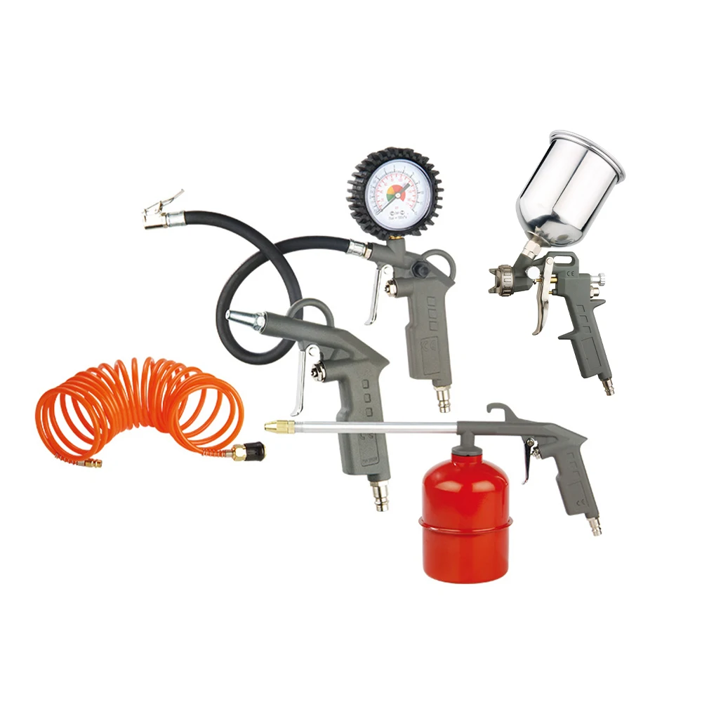 W-2000A5-GA high quality high pressure gravity 5pcs paint air spray gun kit