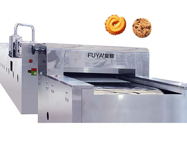 Automatic Cookie Biscuit Production Line/  Steel Band Tunnel Baking Oven
