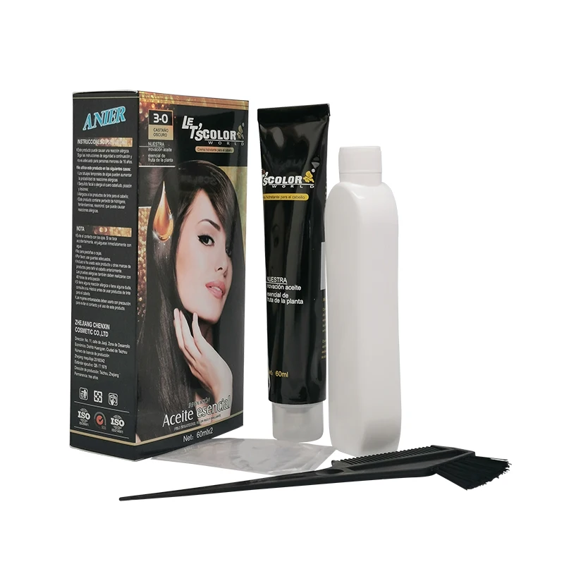 Wild olive organic deep brown hair dye color fruits oil natural herbal