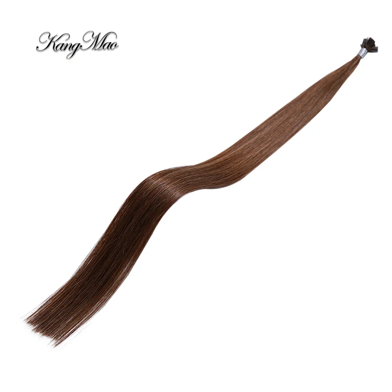 Curly Fusions Extensions Italian Keratin Glue Hair Russian Double Drawn Human Hair Keratin Bonds K Tip Flat Tip hair Extension