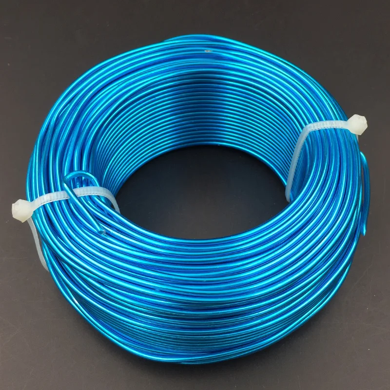 craft wire aluminium wire 1mm 2mm gold plating 0.5kg per pack  Flexible Wire