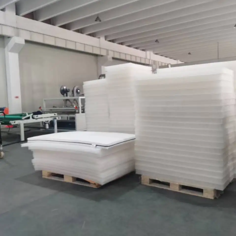 cozy microfiber recyclable durable 4d air fiber mattress and cushion