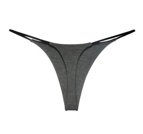 High Quality Low Price Sweat Wicking Anti Bacterial Cotton Printed Sexy Girls Photos Thong G String