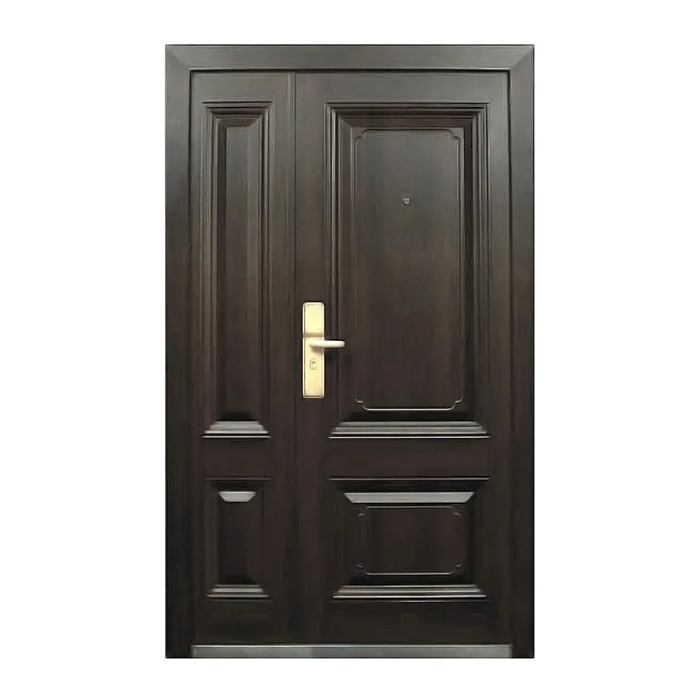 PPD Customized Exterior Main Gate Door Designs Front Iron Entry Doors Entrance Security Steel Door For House