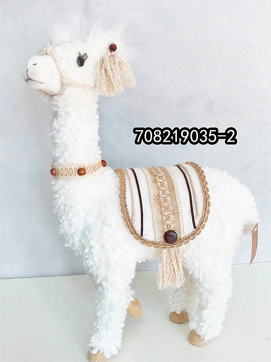 Factory Custom  Flowerpot style Bunny Decorative Table Linen natural hemp rope Happy Easter Rabbit