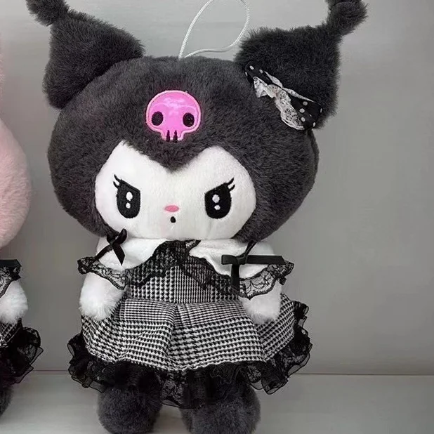 Allogogo Kuromi Melody Plush Dolls New Cartoon Anime Soft Stuffed Toys Sanrioed Figure Cartoon Plush For Girl