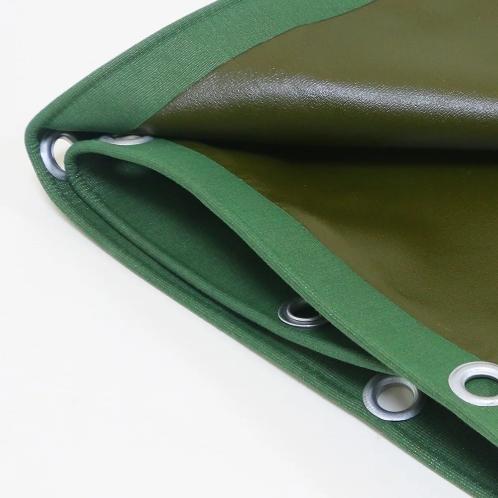 Factory Cheap PVC Tarpaulin Green Tarpaulin Cover Ground Sheet Outdoor Waterproof Tarpaulin silicone canvas Industrial fabrics