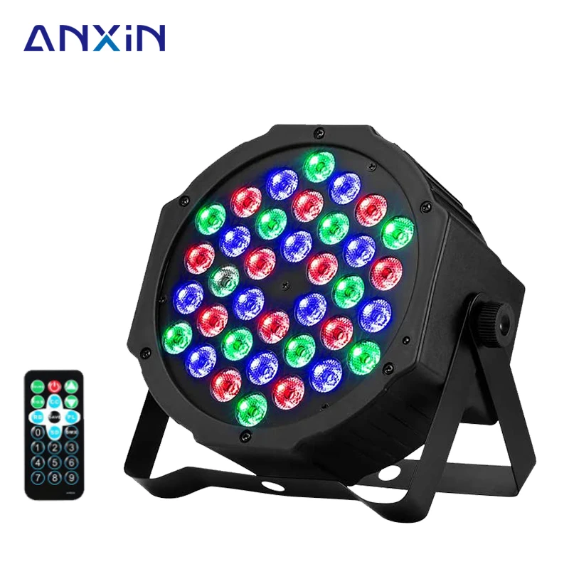 Amazon DJ Disco Stage party lights Remote control wedding effects controllable 36 stage lights LED PAR lights
