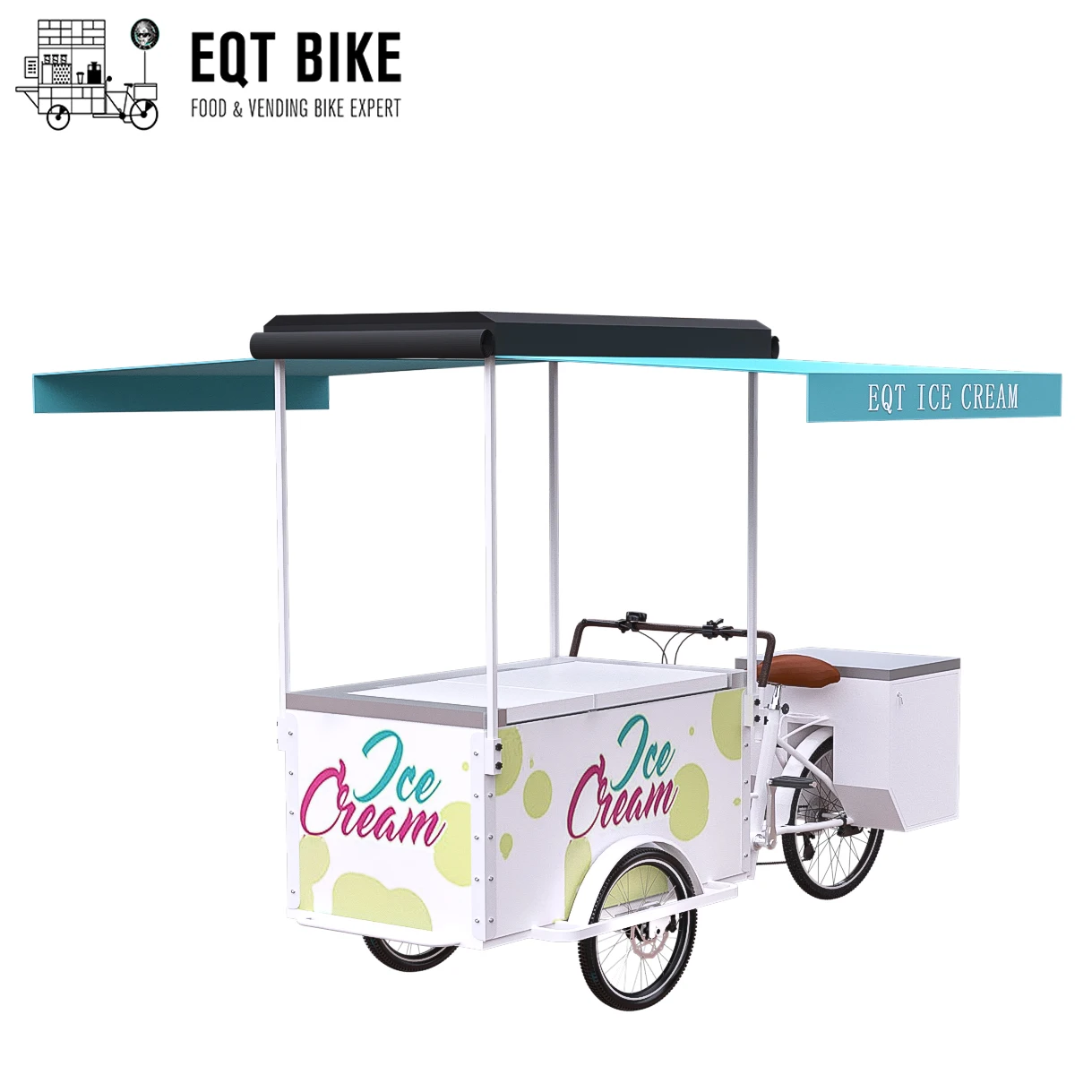 Water System Factory Supply Ice Cooler Cream Cart Manufactures Bike For Sale